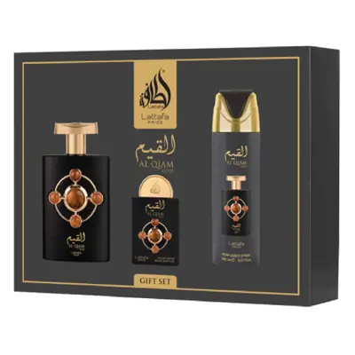 Lattafa Pride Al Qiam Gold - unisex parfém, EDP, DÁRKOVÁ SADA: Parfém, 100 ml + 20 ml a Deodoran