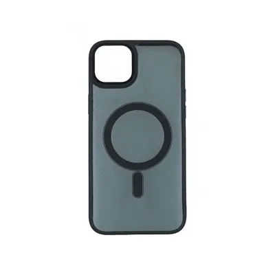 Kryt TopQ Magnetic Carbon iPhone 14 Plus pevný tmavý 87012