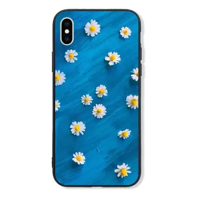 Kryt TopQ LUXURY iPhone XS pevný Daisy 48840