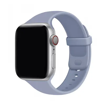 Silikonový řemínek TopQ Gummy pro Apple Watch 38-40-41 mm modrý 95826