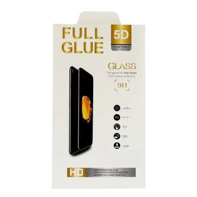 Polykarbonátové tvrzené sklo FullGlue Xiaomi Redmi 6A 5D černé 34755