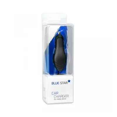 Nabíječka do auta Blue Star 1A microUSB černá