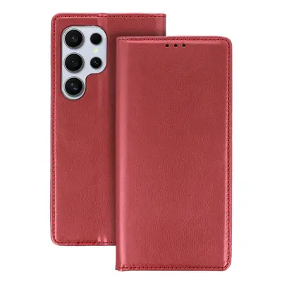 Knížkové pouzdro Smart Magneto pro Xiaomi Redmi Note 12 Pro 5G burgundy