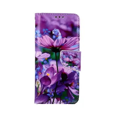 Pouzdro TopQ Xiaomi Redmi Note 11 knížkové Rozkvetlé květy 73663