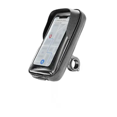 Univerzální držák mobilního telefonu Cellularline Rider Shield na řídítka  pro motorku i kolo, v