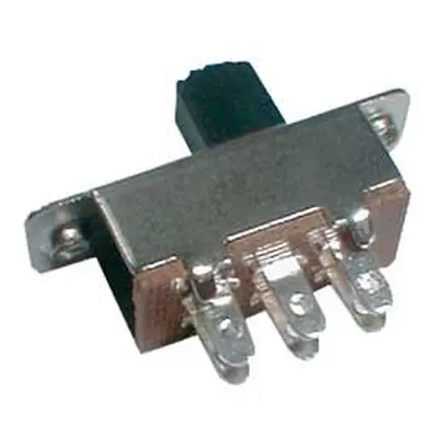 Přepínač šoupátkový-střední 2pol./6pin ON-ON (12V)