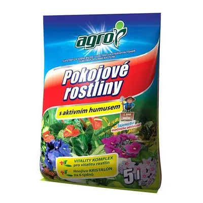 Substrát pro pokojové rostliny AGRO 5l