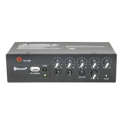 Zesilovač SHOW PA-40B (audio), Bluetooth, x 40W/4 Ω