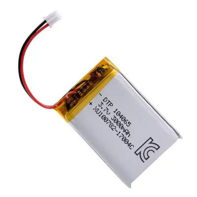 Baterie nabíjecí LiPo 3,7V/3000mAh Hadex