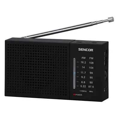 Rádio SENCOR SRD Black