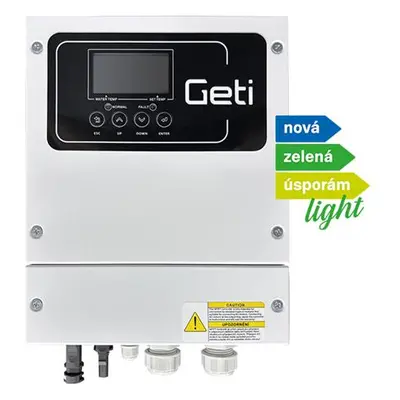 Solární invertor GETI GWH02D 4000W MPPT pro PV ohřev vody