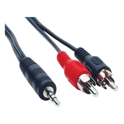 Kabel HADEX JACK 3.5 stereo/2xCINCH 10m