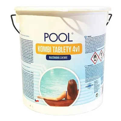 Multifunkční tablety pro chlorovou dezinfekci bazénové vody LAGUNA 4v1 Pool Kombi 2,2kg