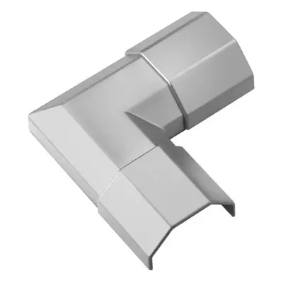 Rohová přípojka lišty GOOBAY 90780 Silver