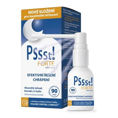 Pssst! FORTE ústní sprej proti chrápání 25 ml