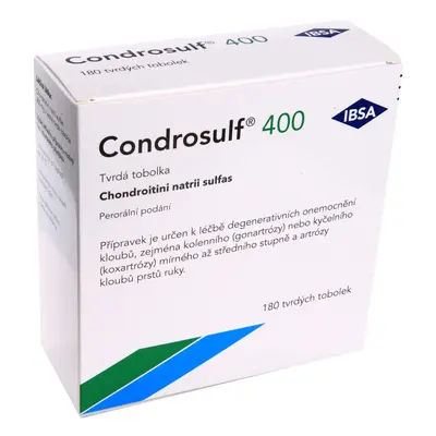 CONDROSULF 400MG CPS DUR 180(3X60)