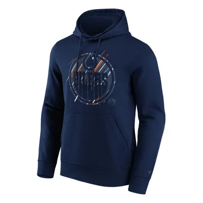 Edmonton Oilers pánská mikina s kapucí Etch Hoodie navy