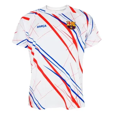 FC Barcelona dětský fotbalový dres Lined white