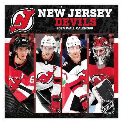 New Jersey Devils kalendář 2024 Wall Calendar