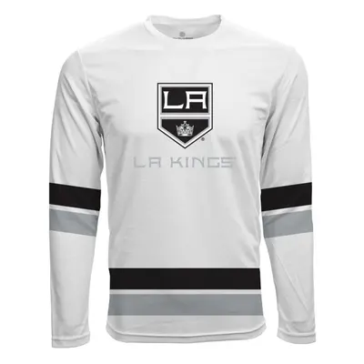 Los Angeles Kings pánské tričko s dlouhým rukávem white Scrimmage LS Tee