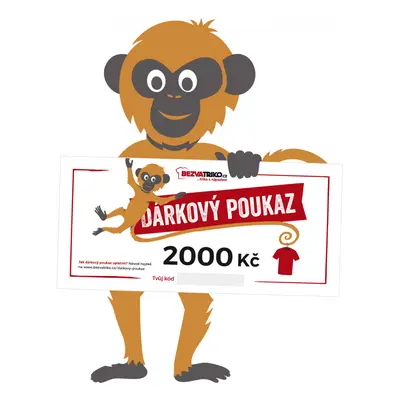 Elektronický dárkový poukaz 2000 Kč