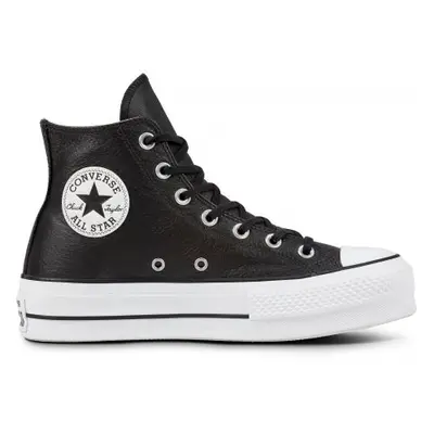 Boty Converse Ct All Star Leather Platfo - Černá - Us6.5