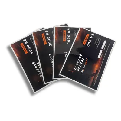 Dárkový poukaz, 200 Kč