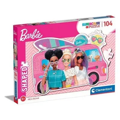 CLEMENTONI 27162 Obrysové puzzle Barbie 104 dílků