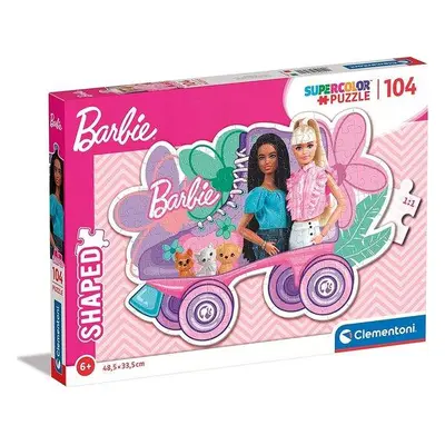 CLEMENTONI 27164 Obrysové puzzle Barbie 104 dílků