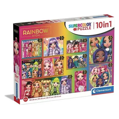 CLEMENTONI Puzzle Rainbow High 10v1