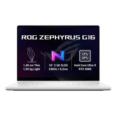 ASUS ROG Zephyrus G16 - Intel Ultra 9 185H/32GB/2TB SSD/RTX 4080 12GB/16"/WQXGA/OLED/240Hz/2y PU