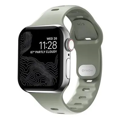 Nomad Sport Slim Strap S/M Sage Apple Watch 41/40/38mm NM01140085