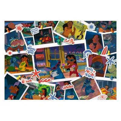 TREFL Puzzle Lilo&Stitch: Sladké vzpomínky 1000 dílků