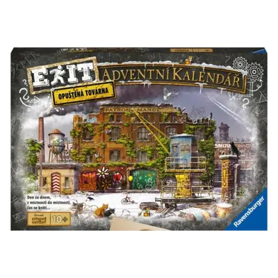 Ravensburger EXIT Adventní kalendář Die verlassene Fabrik