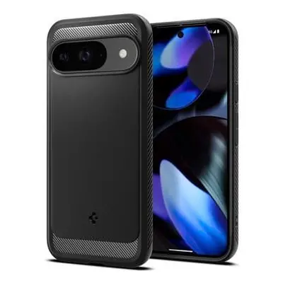 Spigen Rugged Armor kryt Google Pixel 9 Pro/Pixel 9 matně černý