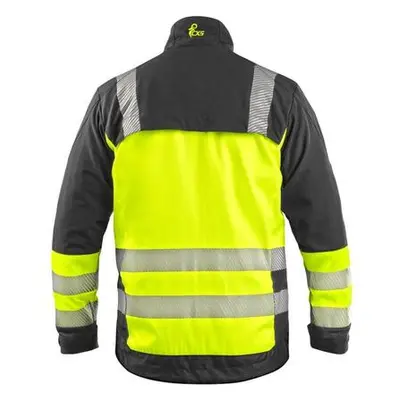 Blůza CXS NAOS HV, pánská, černá-žlutá Hi-Vis, reflexní pruhy, vel. 64