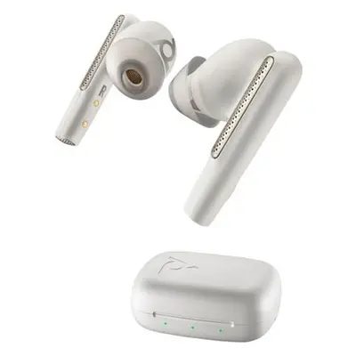 Poly bluetooth headset Voyager Free 60, BT700 USB-A adaptér, nabíjecí pouzdro, bílá