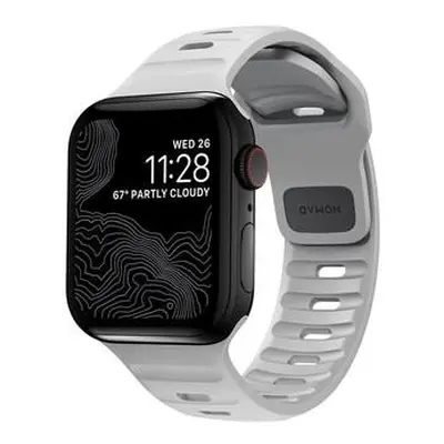 Nomad remienok Sport Strap pre Apple Watch 42/44/45mm - Lunar Gray