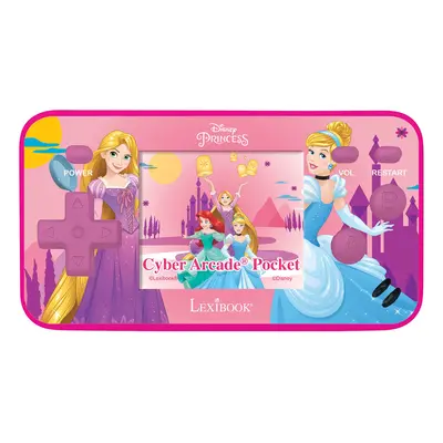 Lexibook Herní konzole Cyber Arcade Pocket 1,8" Disney Princezny