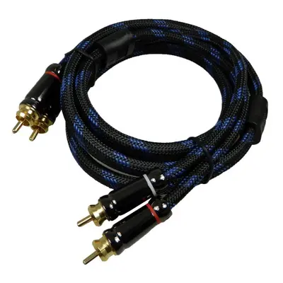 Kabel 2xCINCH / 2xCINCH pro HiFi délka 1,5m  HQ PREMIUM