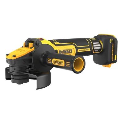 DCG409VSN DEWALT 18V AKU BEZUHLÍKOVÁ 125 MM ÚHLOVÁ BRUSKA S REGULACÍ OTÁČEK, BEZ BATERIE A NABÍJ