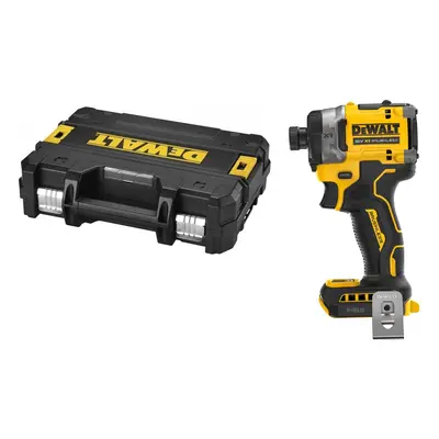 DCF860NT DeWALT 18V AKU BEZUHLÍKOVÝ RÁZOVÝ UTAHOVÁK 1/4" - BEZ BATERIÍ A NABÍJEČKY, KUFR T-STAK