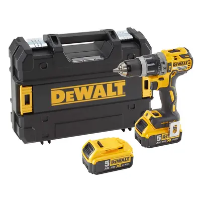 DCD796P2 DeWALT 18VOLT AKU PŘÍKLEPOVÁ VRTAČKA/ŠROUBOVÁK, 2x5,0Ah XR LI-ION AKU, NABÍJEČKA, KUFR 