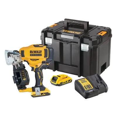 DCN45RND2 DEWALT AKU 18V POKRÝVAČSKÁ HŘEBÍKOVAČKA 19-45MM, 2 X 2,0 AH AKU, NABÍJEČKA, KUFR T-STA