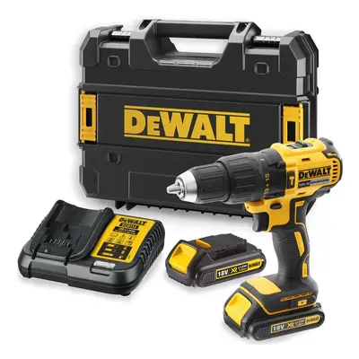 DCD778S2T DEWALT 18VOLT AKU BEZUHLÍKOVÁ, PŘÍKLEPOVÁ VRTAČKA / ŠROUBOVÁK, 2x XR LI-ION 1,5 Ah, KU