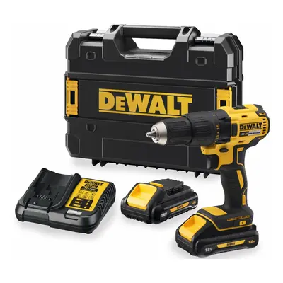 DCD777L2T DEWALT 18 VOLT AKU BEZUHLÍKOVÁ VRTAČKA / ŠROUBOVÁK , 2x XR LI-ION 3,0 Ah, KUFR T-STAK