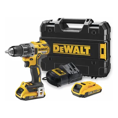 DCD791D2 DeWALT 18VOLT AKU BEZUHLÍKOVÁ VRTAČKA/ŠROUBOVÁK , 2 x 2,0Ah AKU XR LI-ION, NABÍJEČKA, K