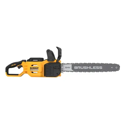 DCMCS575N DEWALT 54 VOLT FLEXVOLT AKU BEZUHLÍKOVÁ ŘETĚZOVÁ PILA 50 CM LIŠTA, BEZ BATERIE A NABÍJ