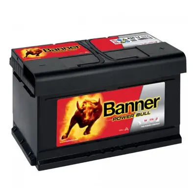 Autobaterie / akumulátor kyselino-olověný Banner Power Bull 12V 80Ah P8014