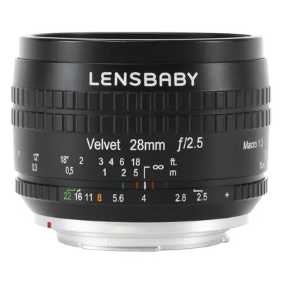 LENSBABY Velvet 28 mm f/2,5 pro Canon RF